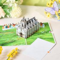 Cross Angel Flip Pop Up Card