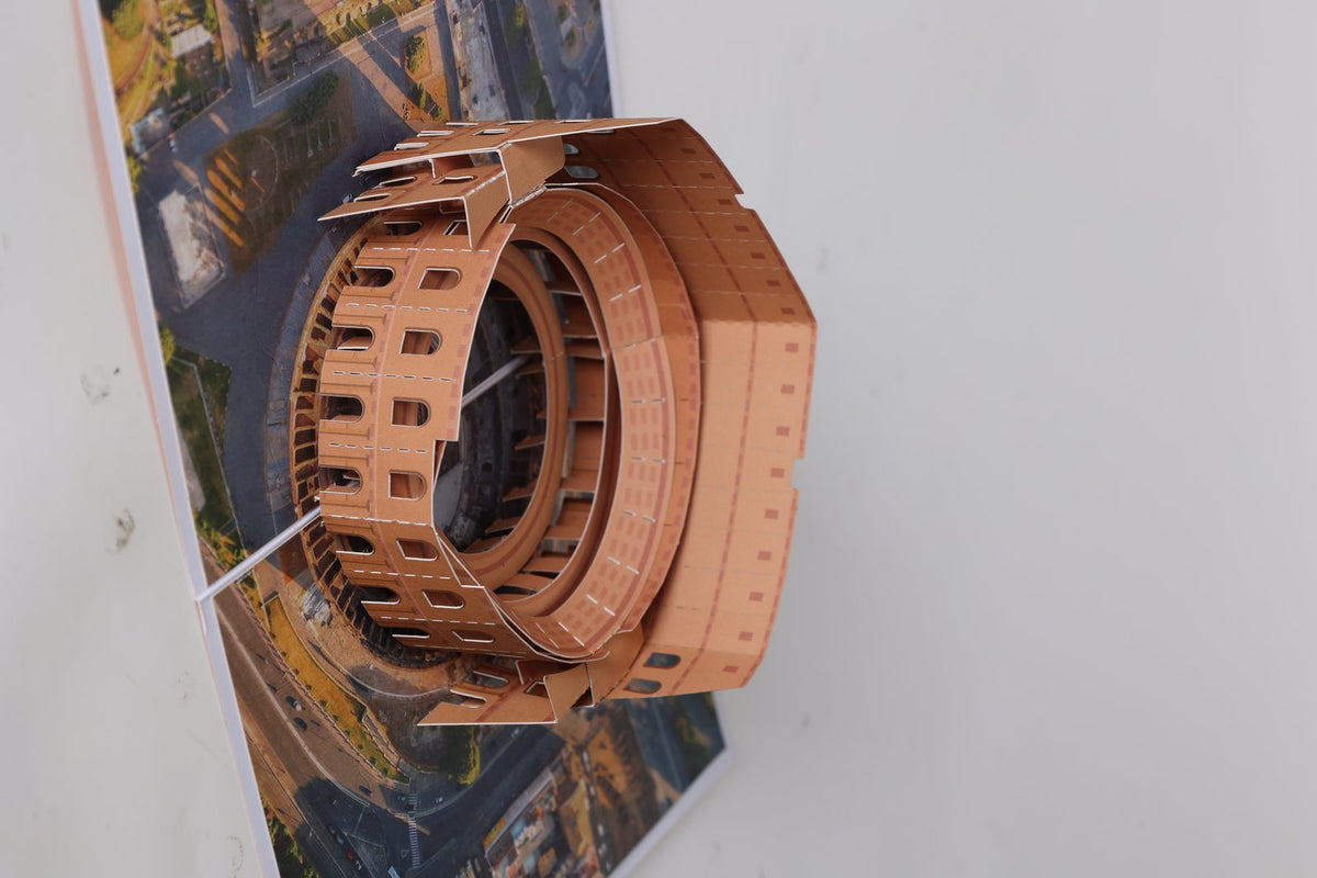 Colosseum 3D Pop Up Card