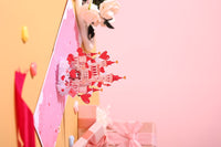 Valentine's Day Castle Greeting Card
