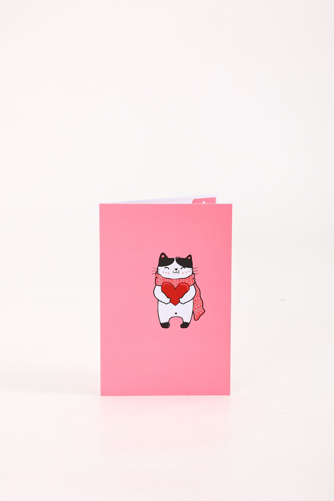 90° Cat Celebration Greeting Card