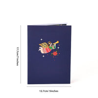 Holy Christmas Angel 3D Pop Up Card
