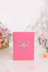 Butterfly Tree 3D Pop Up Card