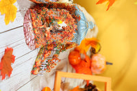 Autumn Pumpkin Double Door 3D Pop Up Card