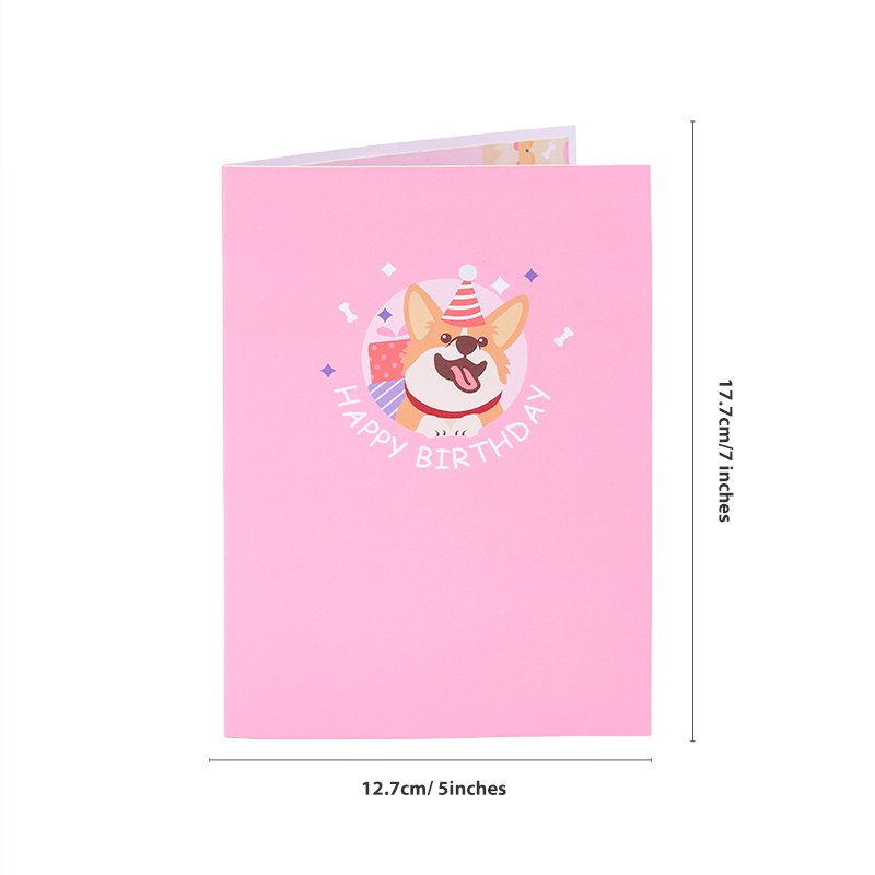 90° Birthday Greeting Card Corgi Butt
