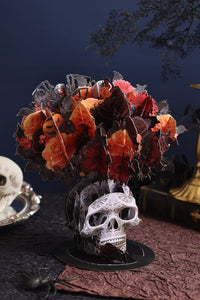 Halloween Spooky Flower Bouquet Pop Up Card