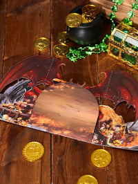 Red Fire Dragon 3D Pop Up Card
