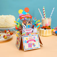 Dog Happy Birthday Box Card
