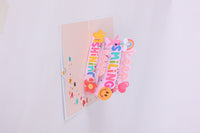 Rainbow Blessings Flip Pop Up Card