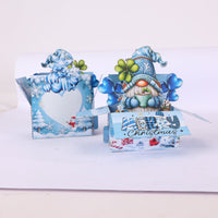 Blue Gnome Box Card
