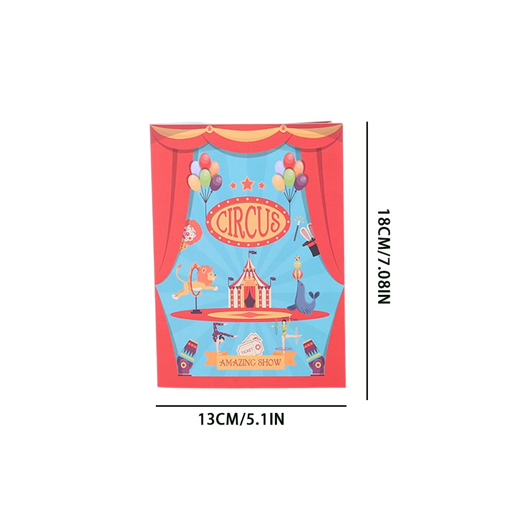 Circus Pop Up Card