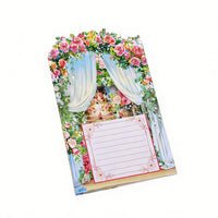 Rose Arch Wedding 3D Pop Up Card