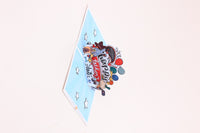 Simple Style Father's Day 3D Pop Up Card