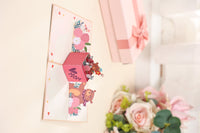 Mother's Day Mother And Child Bear Box Greeting Card