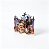 Halloween Haunted House Ornament Greeting Card