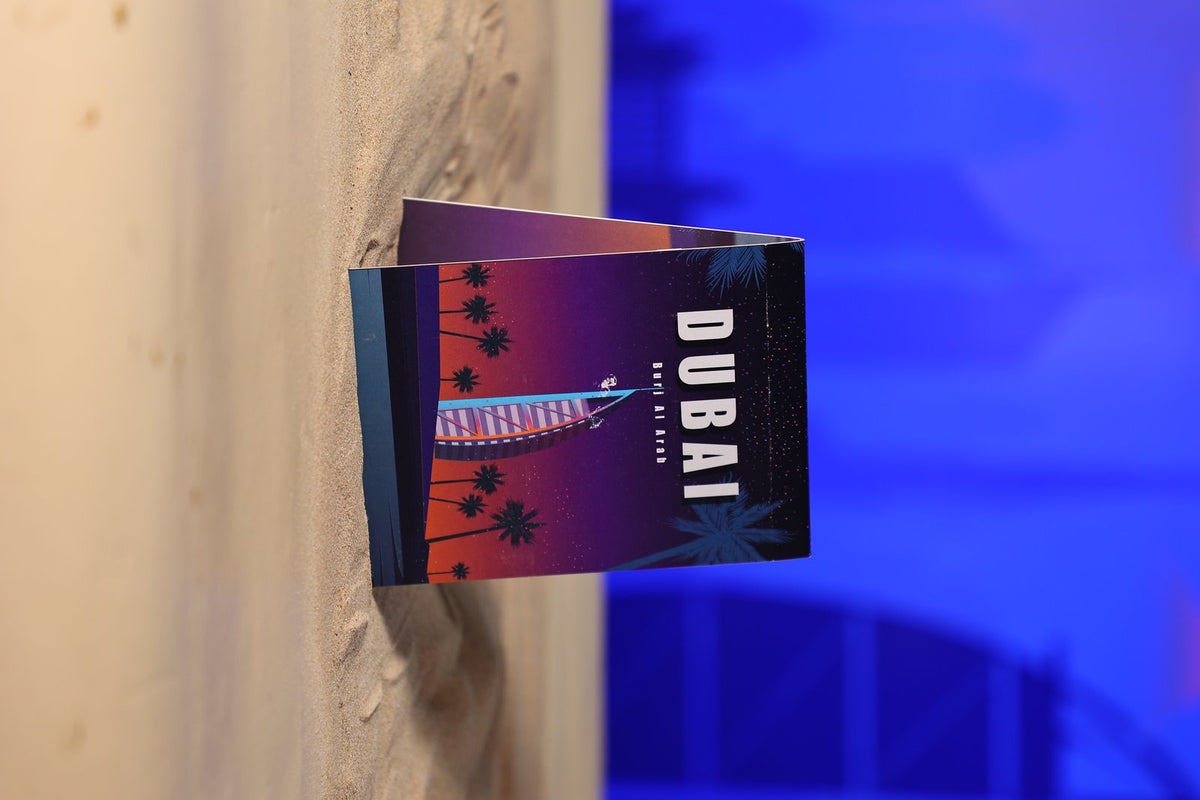 Dubai Burj Al Arab 90° 3D Pop Up Card