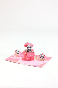 Panda Mother's Day Greeting Card