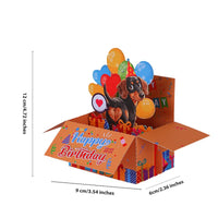 Dog Heart Birthday Greeting Card