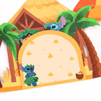Hawaiian Beach Cottage 3D Pop Up Card