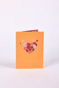 Vintage Rose Valentine's Day Greeting Card