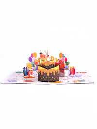 Birthday Cat Greeting Card