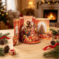 Christmas Double Door Pop Up Card