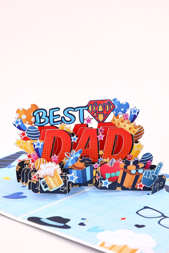 World's Best Dad Greeting Card