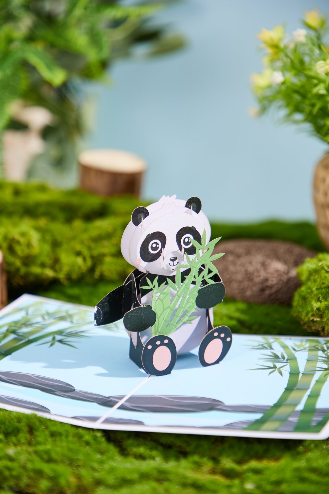 Panda 3D Pop Up Card