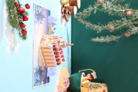 Icy Castle 3D Pop Up Card