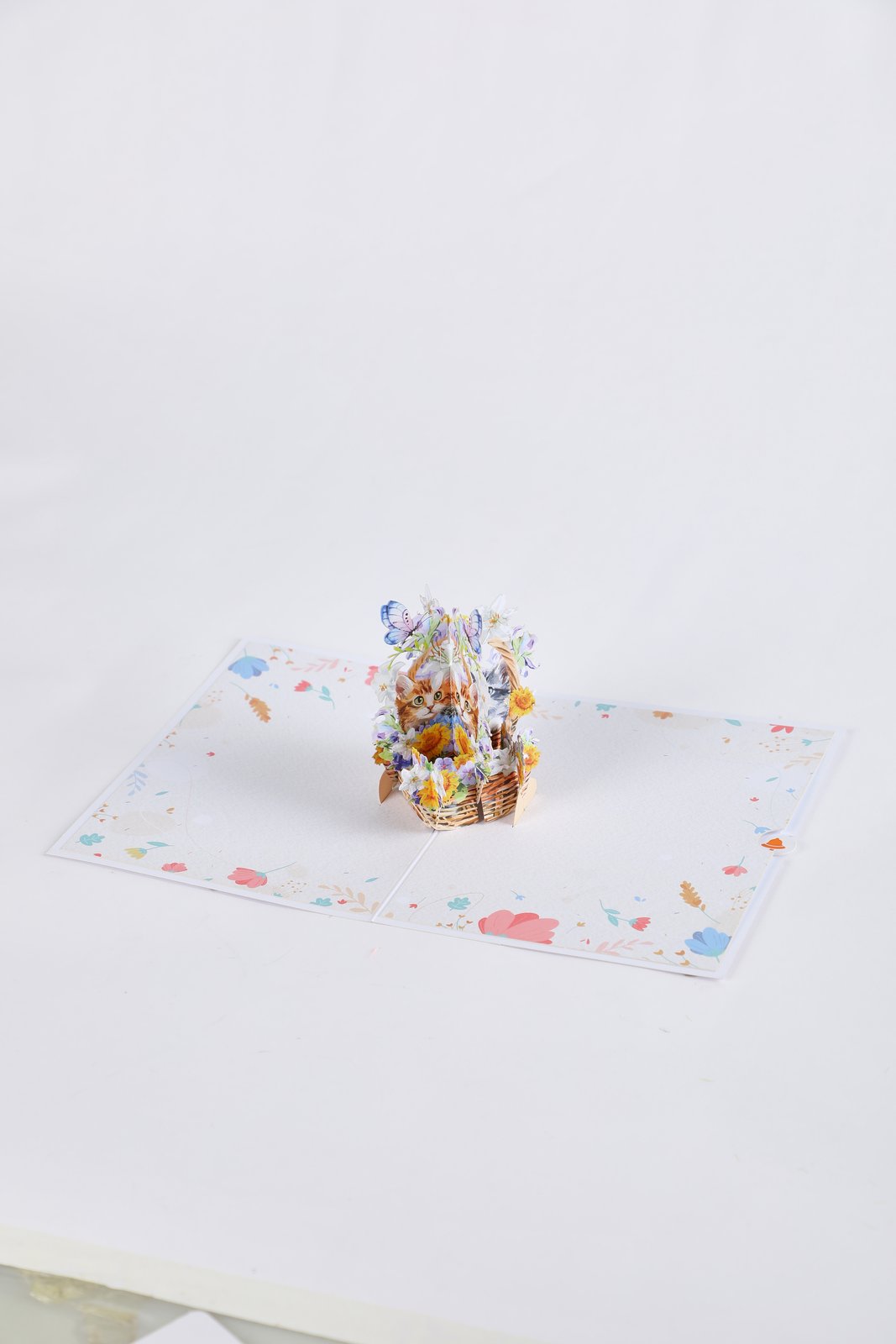 Cat Greeting Card