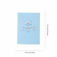 Boy 3D Pop Up Card