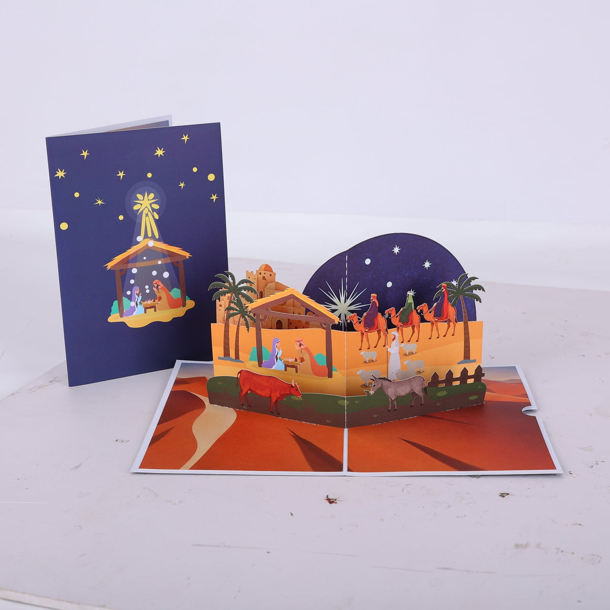Nativity 3D Pop Up Card