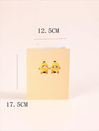 Banana Cat Greeting Card