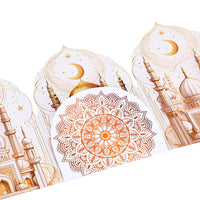 Eid Mubarak Double Door Architecture 3D Pop Up Card