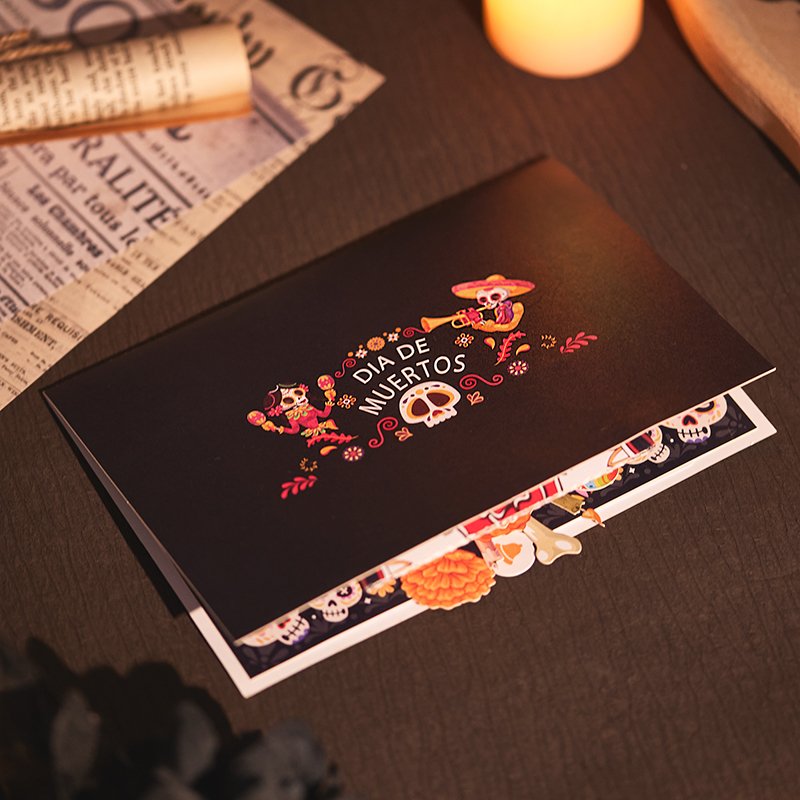 Day Of The Dead Greeting Card