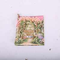 Garden Double Door 3D Pop Up Card