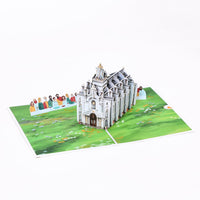 Cross Angel Flip Pop Up Card