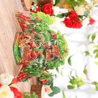 Forest Cardinal Double Door 3D Pop Up Card