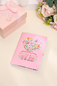 Mother's Day Letter Flower Pop Up Card