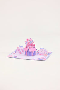Mother's Day Bear 3D Pop Up Card