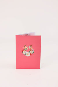 Bear Ladder Valentine's Day Greeting Card