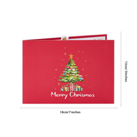 Christmas Tree 3D Pop Up Card
