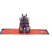 Halloween Castle 3D Pop Up Card