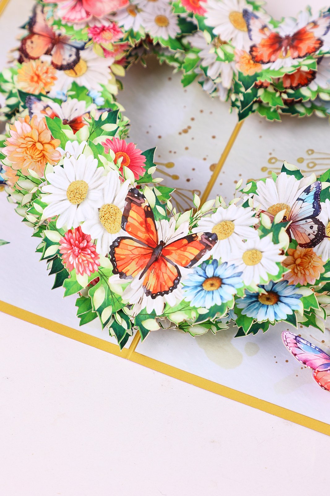 Heart Butterfly Greeting Card