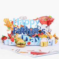 Happy Father's Day Pop-Up Card （Cooking）