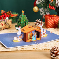 Nativity 3D Pop Up Card