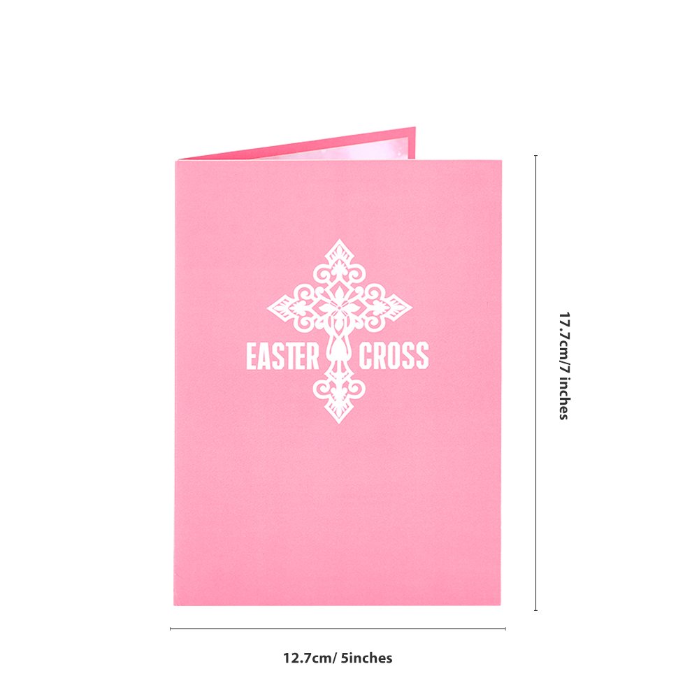 Easter Cross Flip Pop Up Card