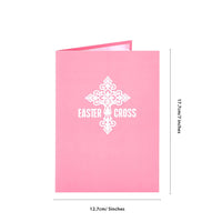 Easter Cross Flip Pop Up Card