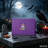 Halloween Castle 3D Pop Up Card