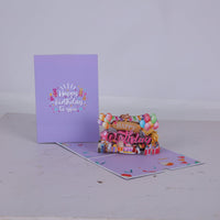 Cat Birthday 3D Pop Up Card