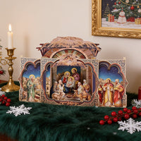 Christmas Jesus Ornament Greeting Card